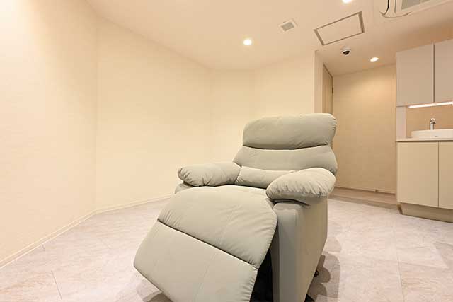 リラックスできる空間